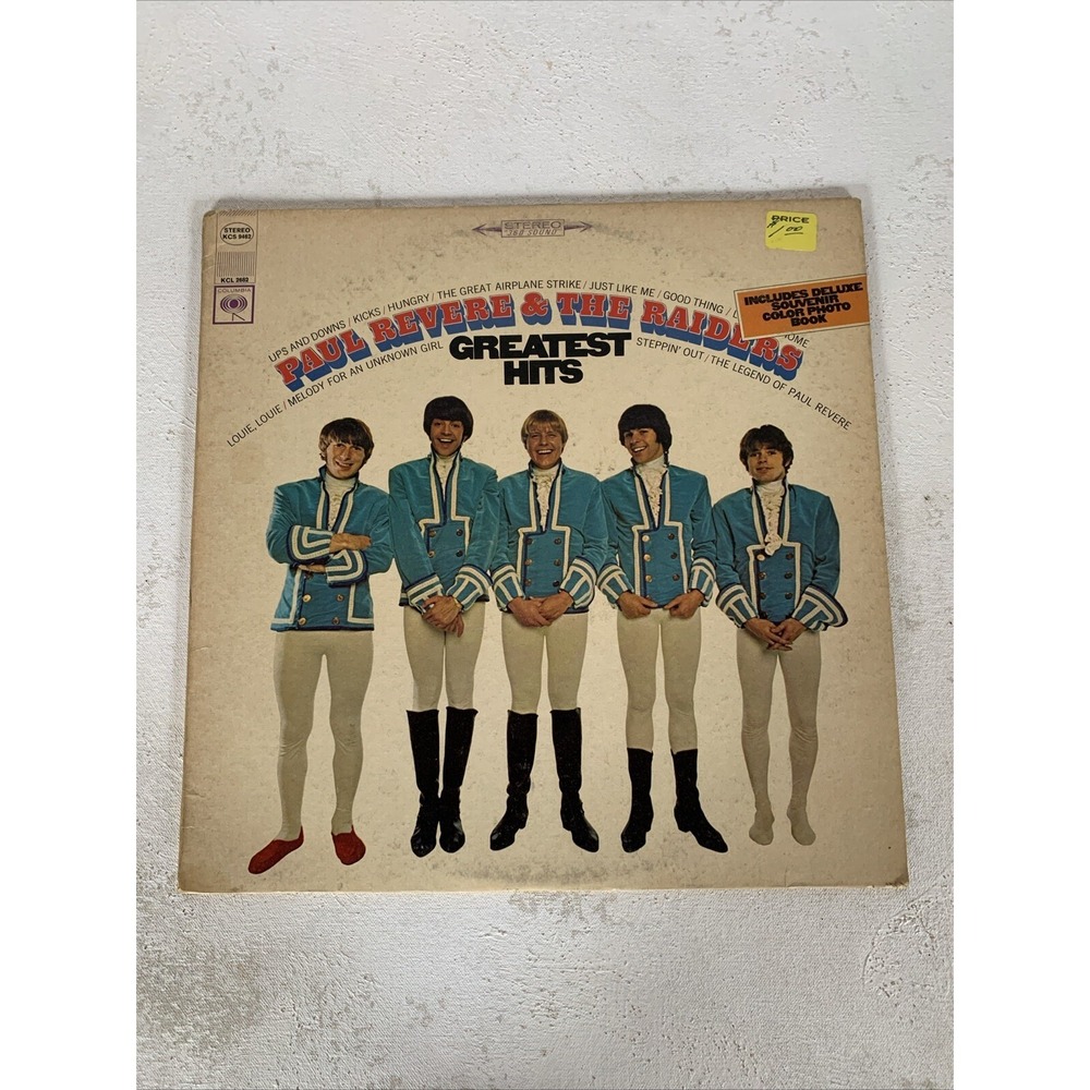 Paul Revere & The Raiders (Vintage‎ Vinyl LP) Greatest Hits VG